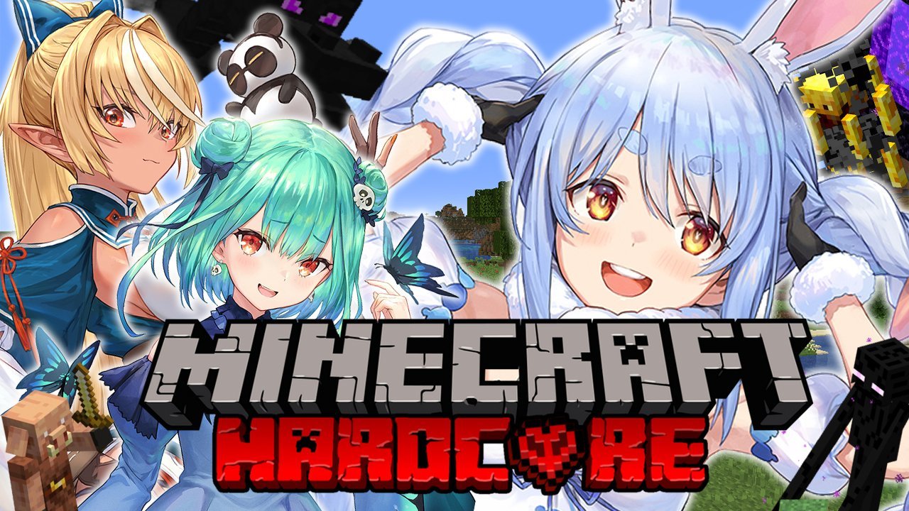 ぺこら・フレアとハードコア